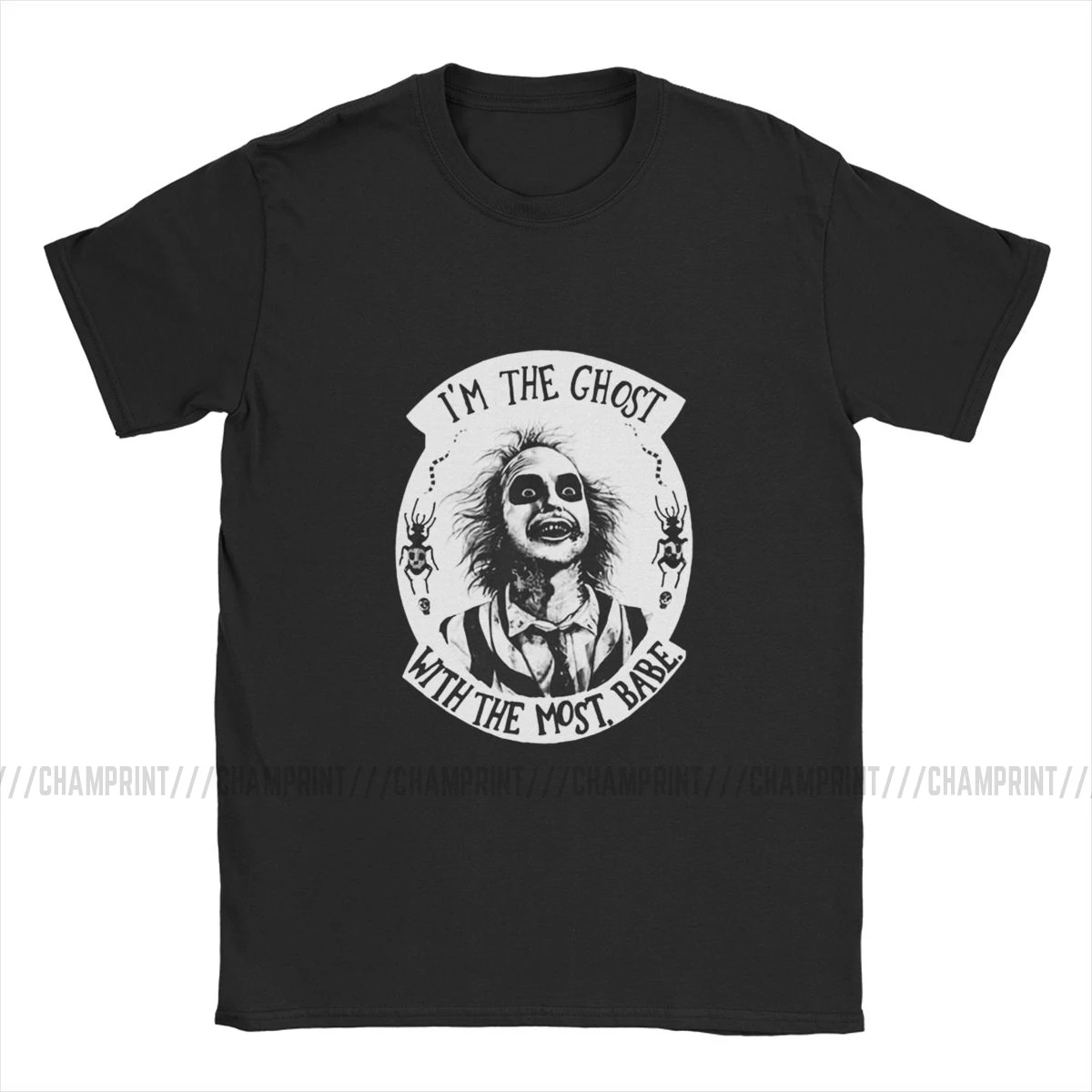 Футболки от Beetlejuice Fandom I'm The Ghost With большинства малышей мужские футболки