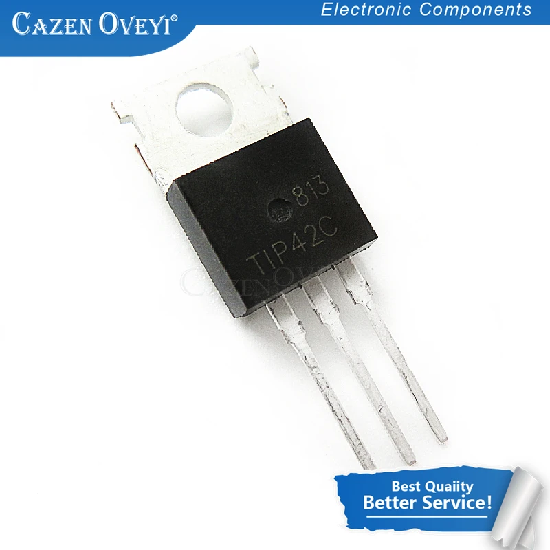 

10 шт./лот TIP42C TO220 TIP42 TO-220 Новый и оригинальный IC в наличии