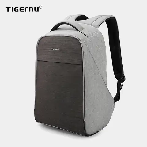 Tigernu, новая мода, 15,6 дюймов, для ноутбука, Противоугонный дизайн, мужской рюкзак, usb зарядка, высокое качество, водонепроницаемый, Повседневны...