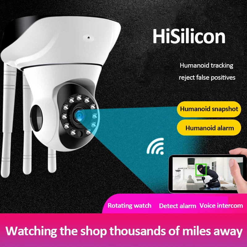 

1080P Smart Home IP Camera H.265 Indoor Two Way Audio WiFi Camera Night Vision CCTV Video Surveillance Baby Monitor Videcam