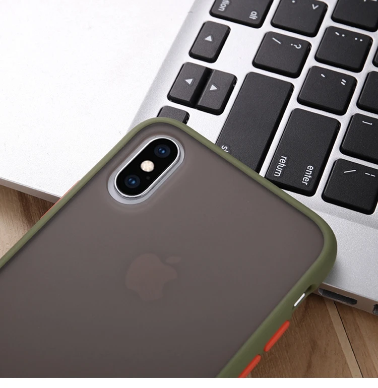 Прозрачный противоударный чехол для телефона iPhone 11 Pro Max X XR Xs Max, мягкий ТПУ Простой Прозрачный чехол для iPhone 6 6S 7 8 Plus, чехол