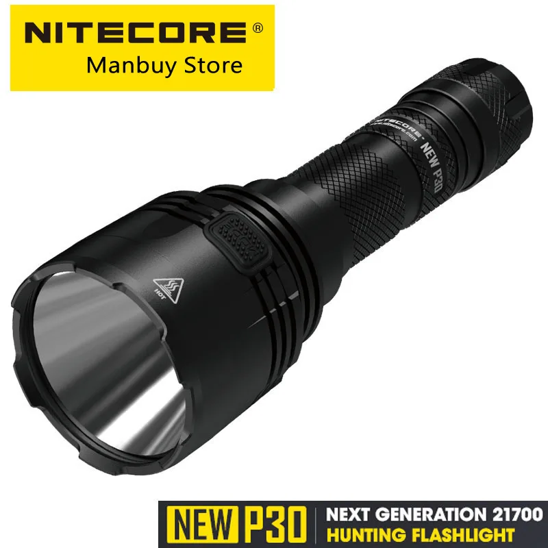 Скидка Охотничий набор Nitecore NEWP30 2021, тактический фонарь онарик для улицы + аккумулятор NL2140 4000 мАч 21700 + зарядное устройство UI2 + дистанционный переклю...