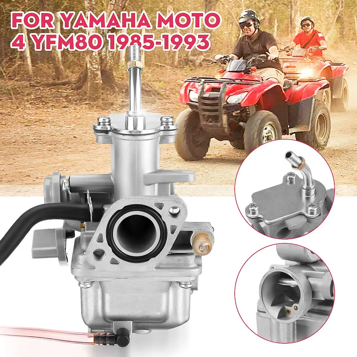 

32mm Motorcycle Carburetor Carb For Yamaha Raptor 80 Raptor 50 YFM50R Moto-4 80 Champ 100 YFM100