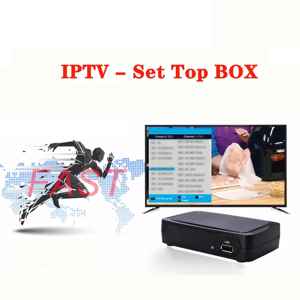 Satxtrem M968 IP tv Smart tv Box Android Full 1080P H.265 поддержка RT5370 USB WiFi EPG Youtube Netflix tv Turner мини-приставка