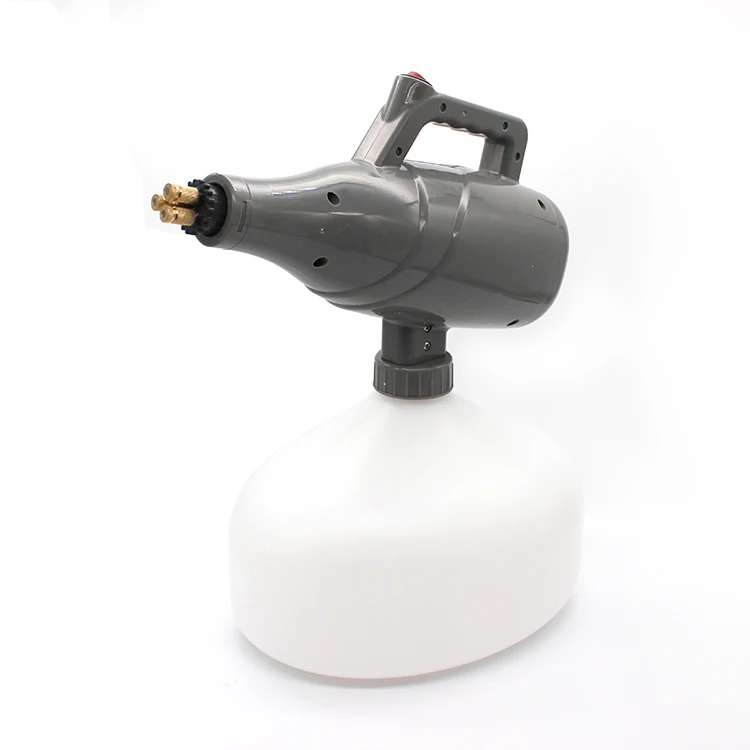 

industrial ultrasonic indoor electrostatic ulv battery operated nano fog gun disinfectant cordless cold fogging spray machines