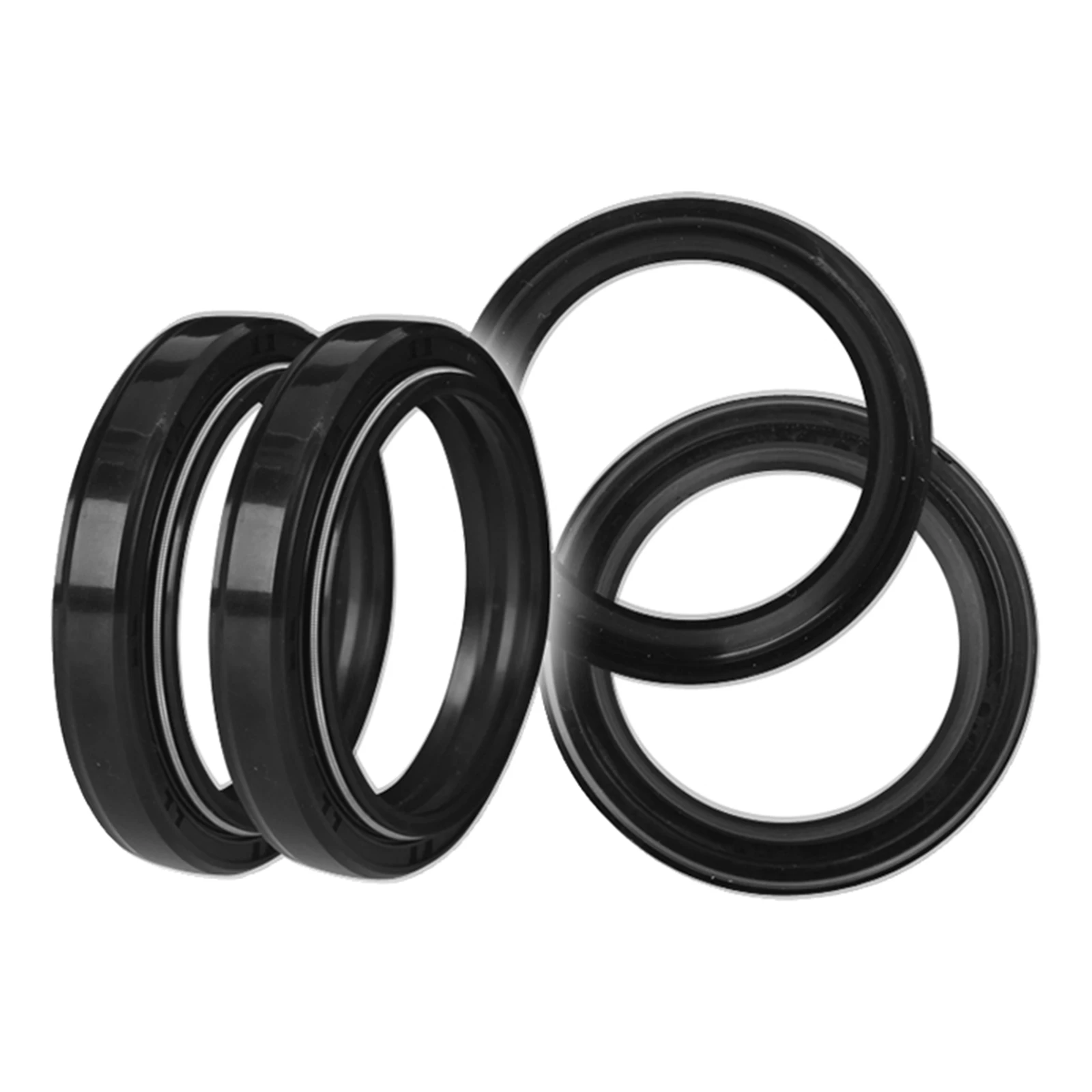

Motorcycle Front Fork Damper Shock Absorber Oil Dust Seal Set Kit 41x53x8/10.5mm For Yamaha XJR400 FZ400 Racing Star