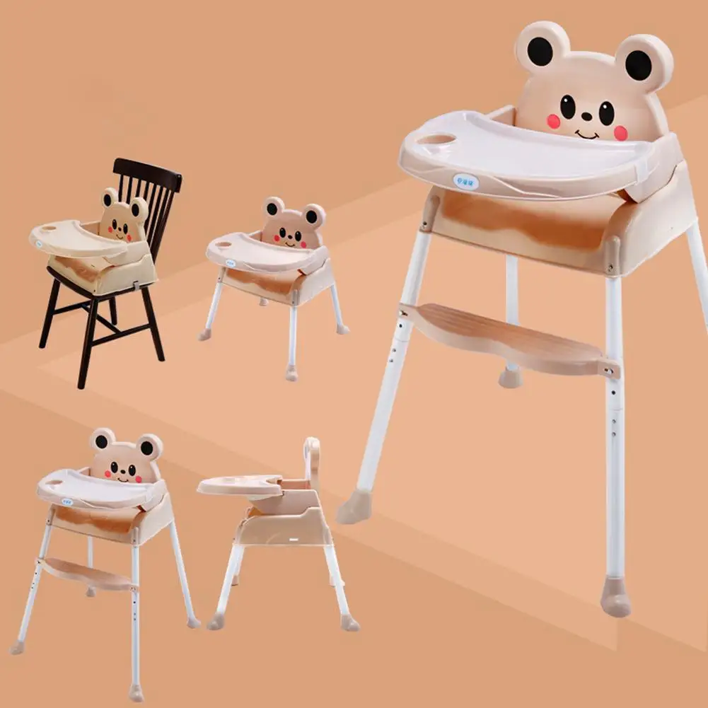Kidlove 4-в-1 многофункциональный детский обеденный стул складной портативный детский стул