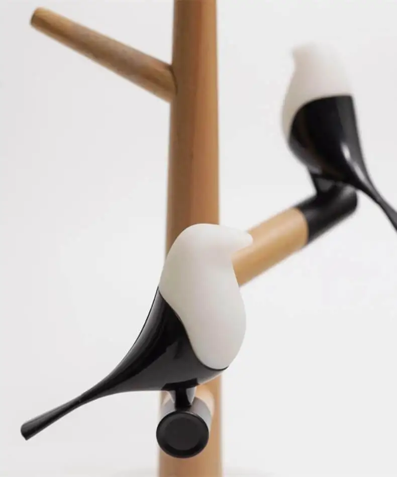 Magpie Bird USB зарядное устройство ночной Светильник Интеллектуальный Вибрационный индукционный светодиодный настольный светильник маленькие яйца светодиодный светильник домашний декор Новинка подарки