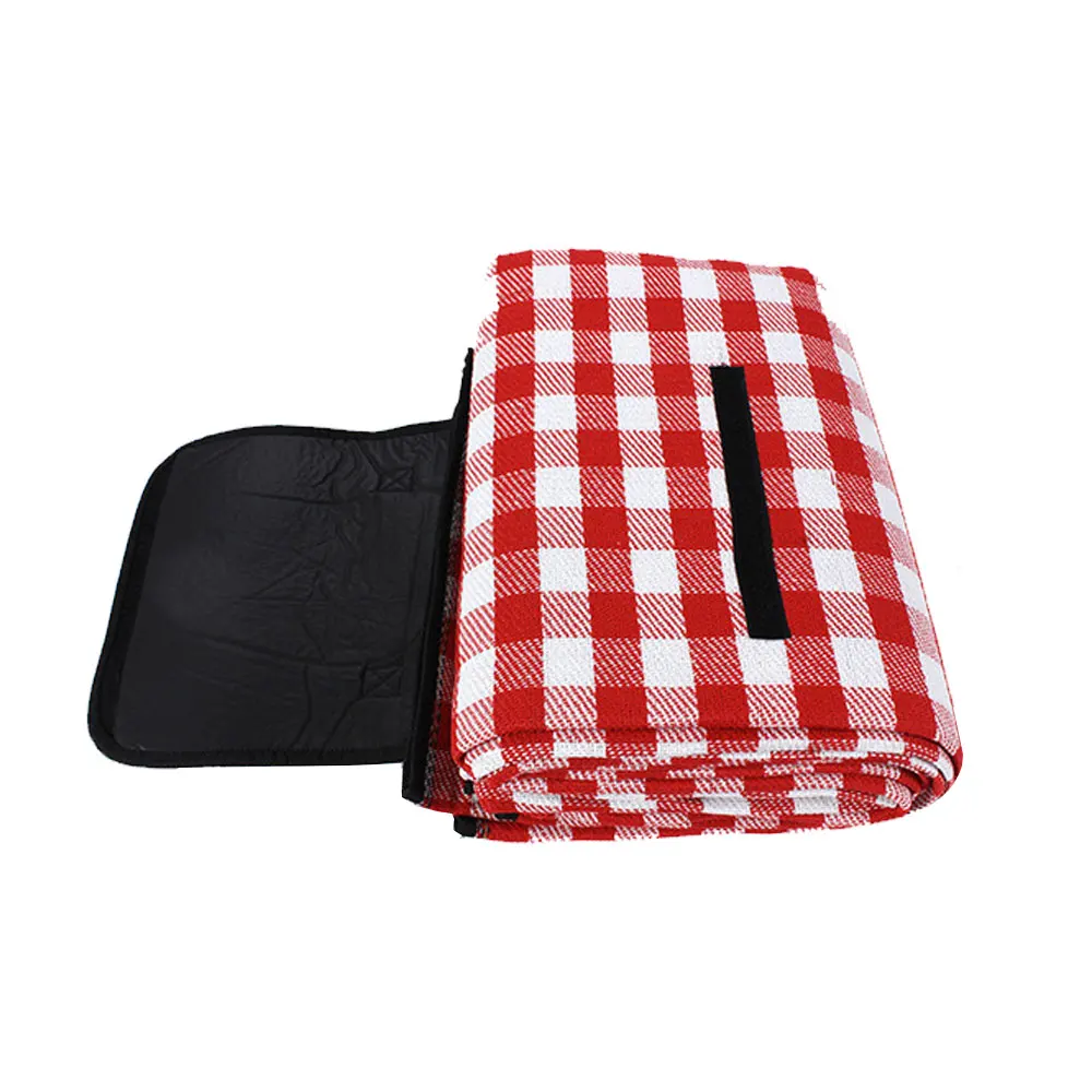 

Camping Mat Waterproof Outdoor Picnic Beach Camping Mat Camping Tarpaulin Baby Play Mat Plaid Blanket 3 Colors