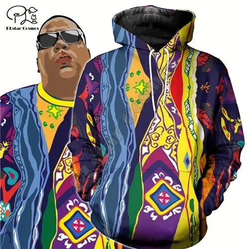 Hoodies Мужская толстовка унисекс в стиле Харадзюку С 3d принтом в стиле Би. И. Г., толстовка на молнии, пуловер для мужчин, уличная одежда - Цвет: Hoodies