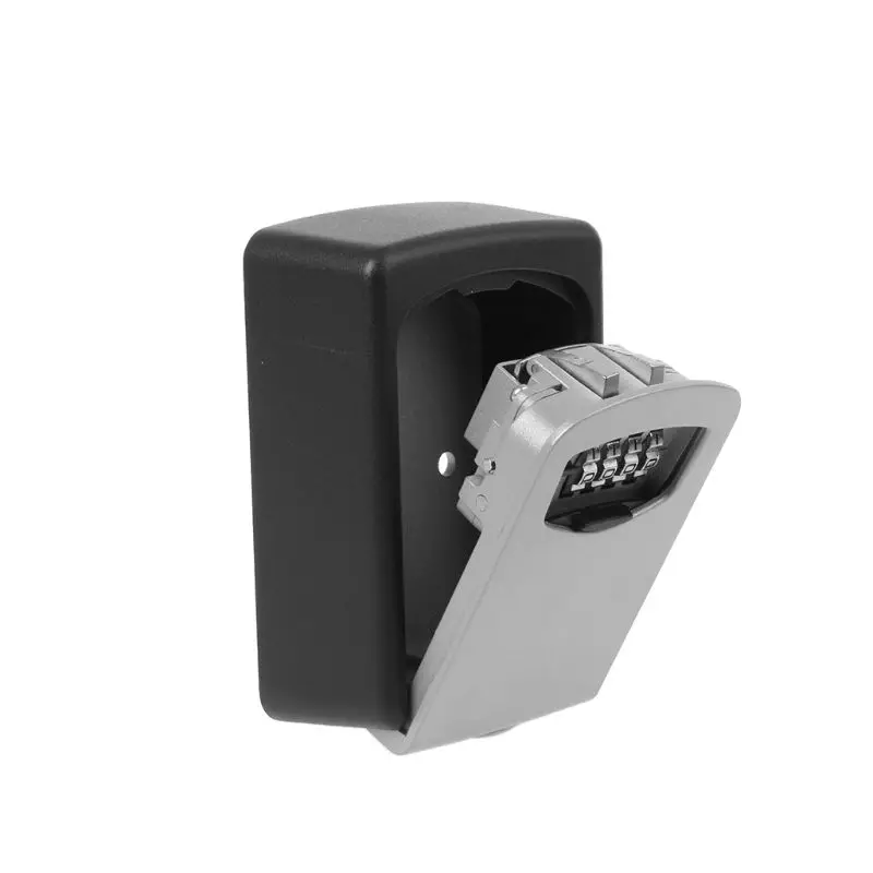 

Wall-mounted 4 Digit Password Combination Security Storage Box Key Safe Lock Case