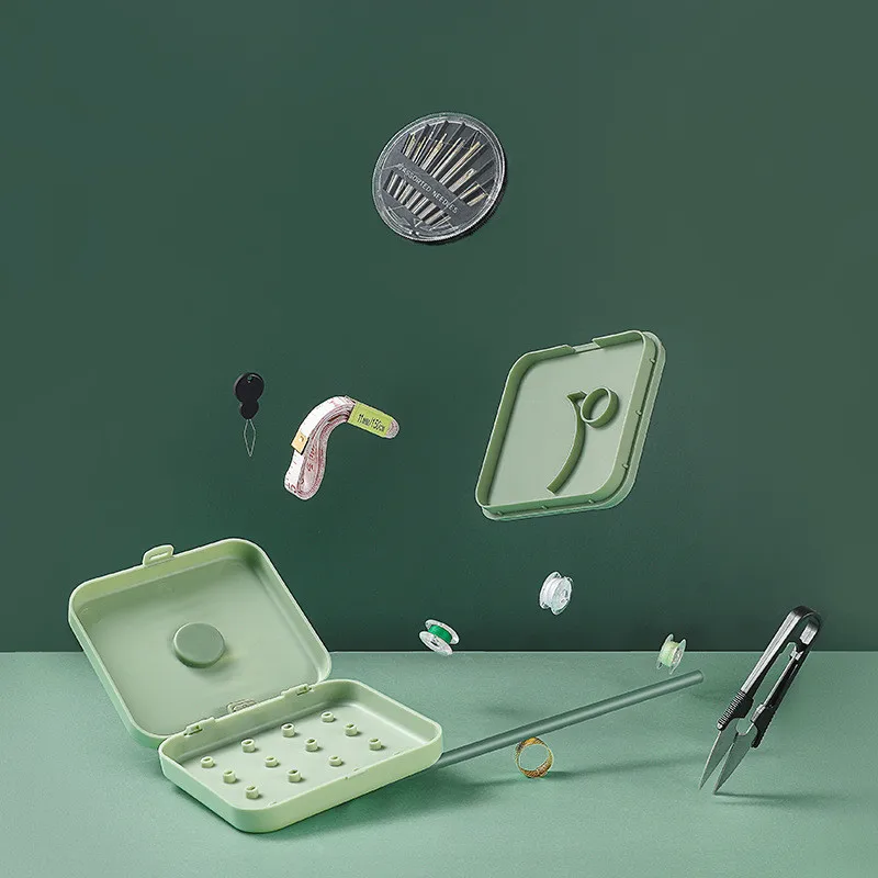 Дорожный Магнитный швейный набор JO LIFE портативный бокс для хранения игл и ниток