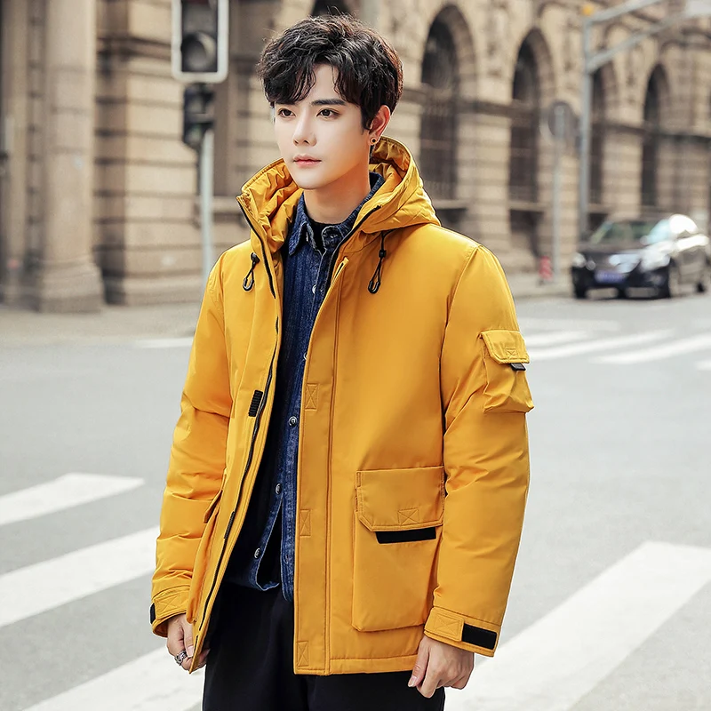 Высококачественная Мужская зимняя куртка 2020 толстая парка для снега пальто на