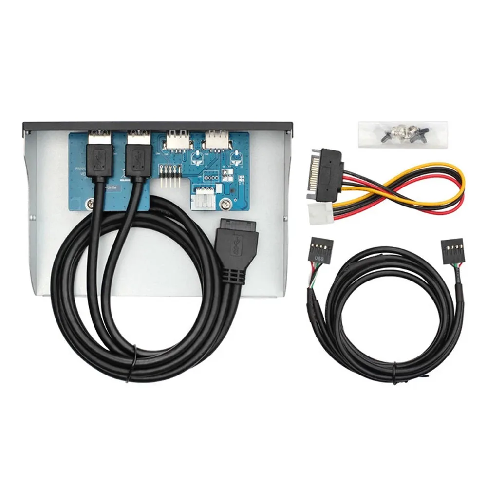 Передняя панель MOWU с 6 портами USB 3 0 и 2 5 25 дюйма