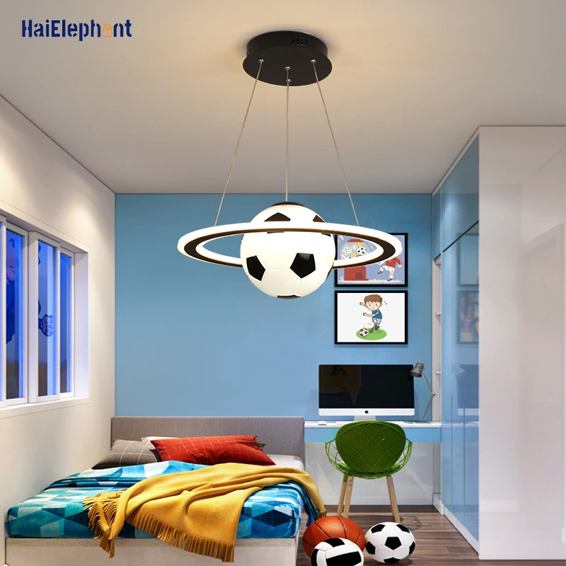 Креативные светодиодные подвесные светильники с планетами для кабинета детской