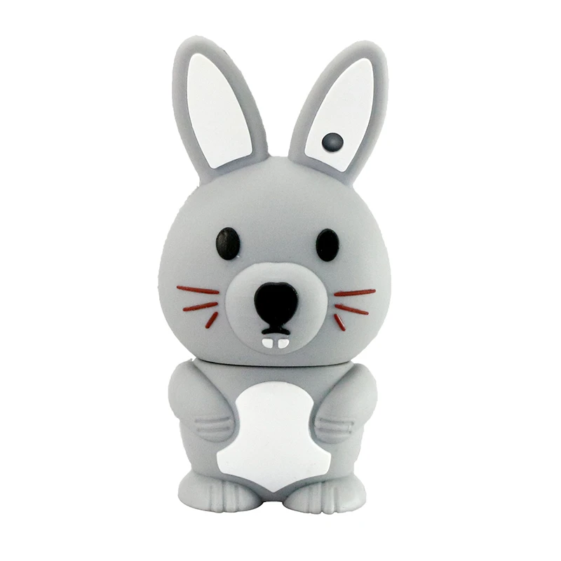 USB флеш накопитель в виде кролика 4 ГБ 8 16 горячая Распродажа дюйма|usb gift set|usb gigabitgift