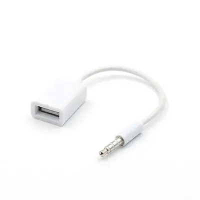 Usb адаптер 3 5 мм штекер AUX аудио к USB 2 0 Женский кабель Автомобильный MP3 |