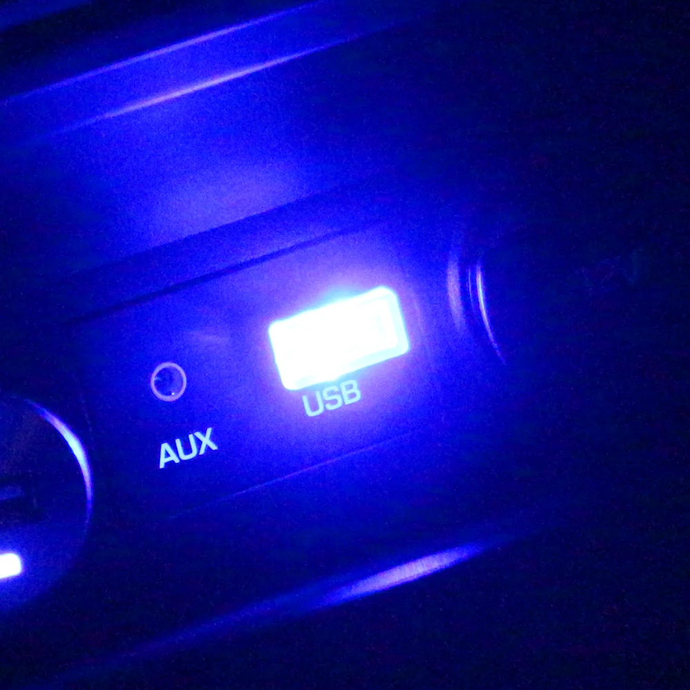 USB светодиодный атмосфера огни декоративные лампы автомобильные аксессуары для