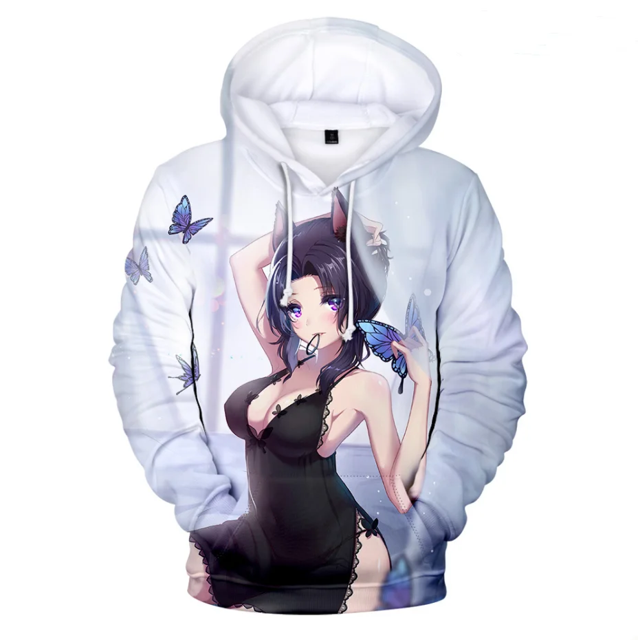 

Anime Demon Slayer Kimetsu No Yaiba 3D Hoodies Sweatshirt Boys Girls Casual Coats Men/women Demon Slayer Plus Size Clothing