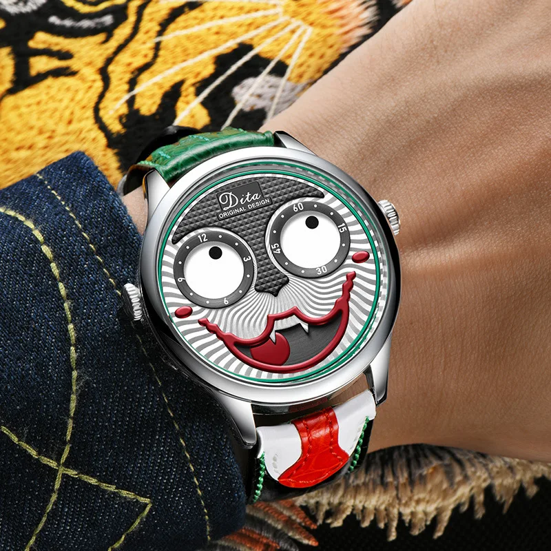 

Movie It:Chapter Two Pennywise Joker Cosplay Joaquin Phoenix Arthur Fleck Joker Watch Alloy Quartz Watches Limited Edition Watch