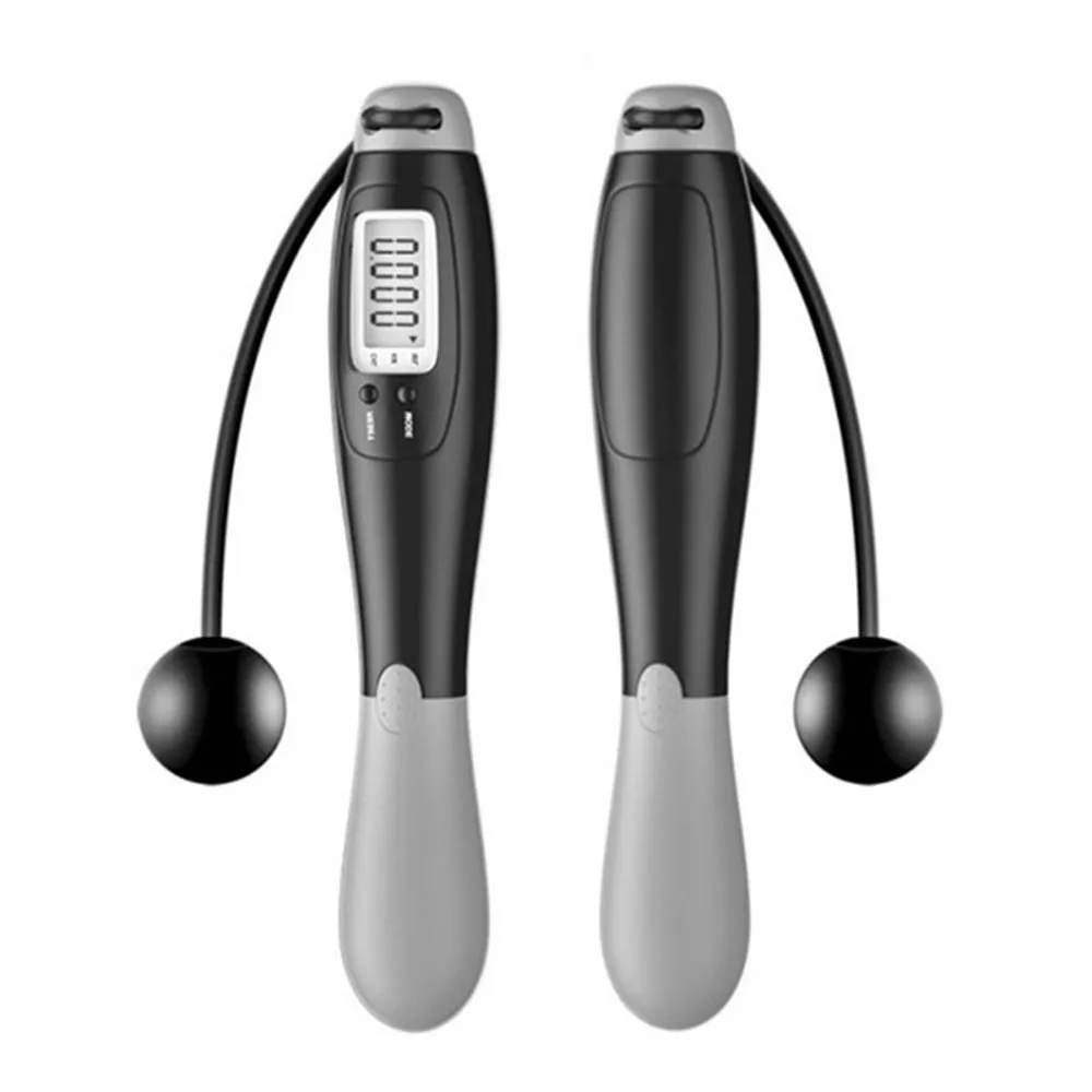 

ABS Cordless Jump Ropes Wireless Skip Rope Creative Smart Electronic Digital Counting Skipping Rope Portable