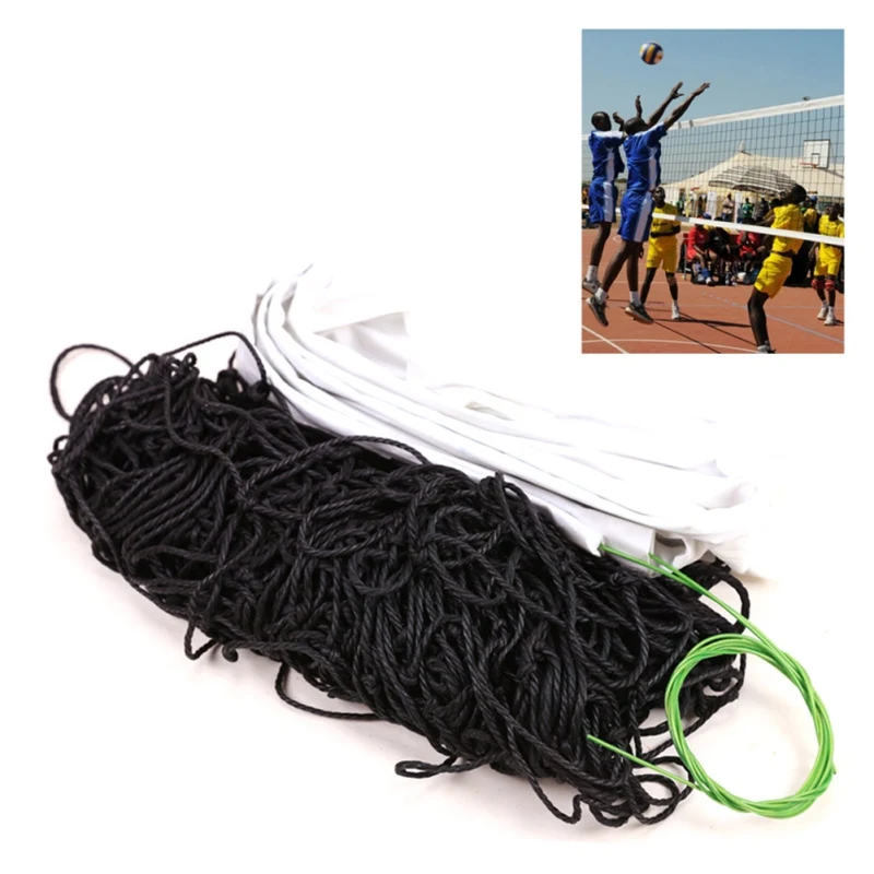 

Sports Volleyball Net Training Tennis Portable Quick Start Outdoor Indoor Beach Volleyball Net Universal 7x1m