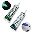 Прозрачныйчерный клей для экрана телефона SUNSHINE CP0001CP0002, клей для ремонта экрана с иголкой сенсорного экрана, клей сделай сам