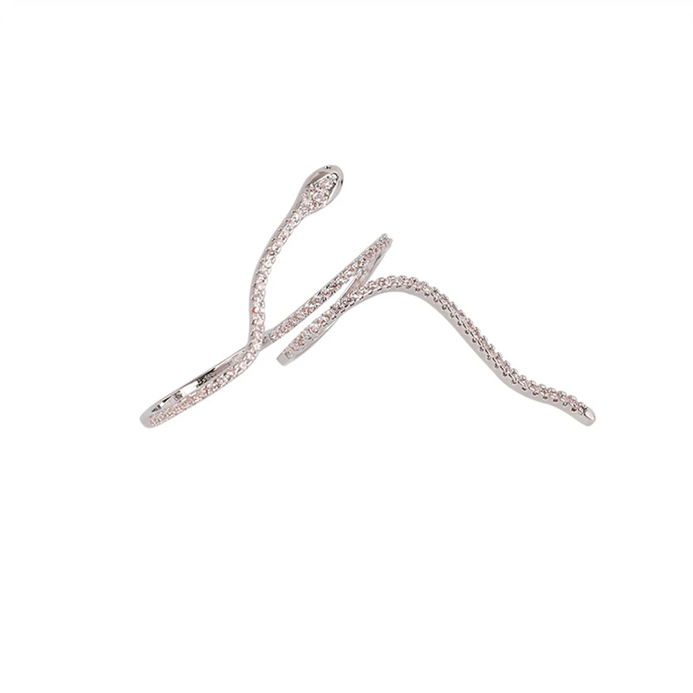 

Electroplating exaggerated diamond ring around the opening ring personalized fashion index finger ring new joint ring