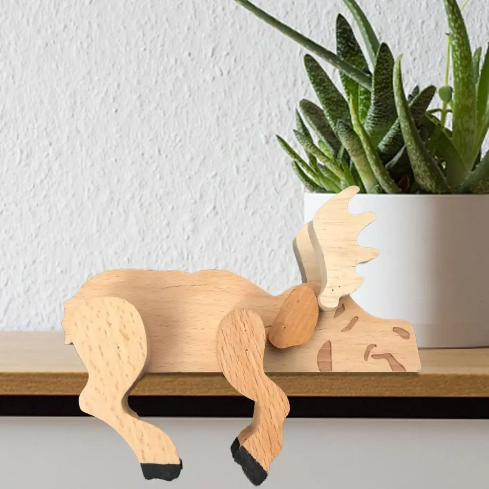 

Изысканные прочные подарки на день рождения, фигурка Ox из бука, художественные украшения Ox, художественное украшение для дома