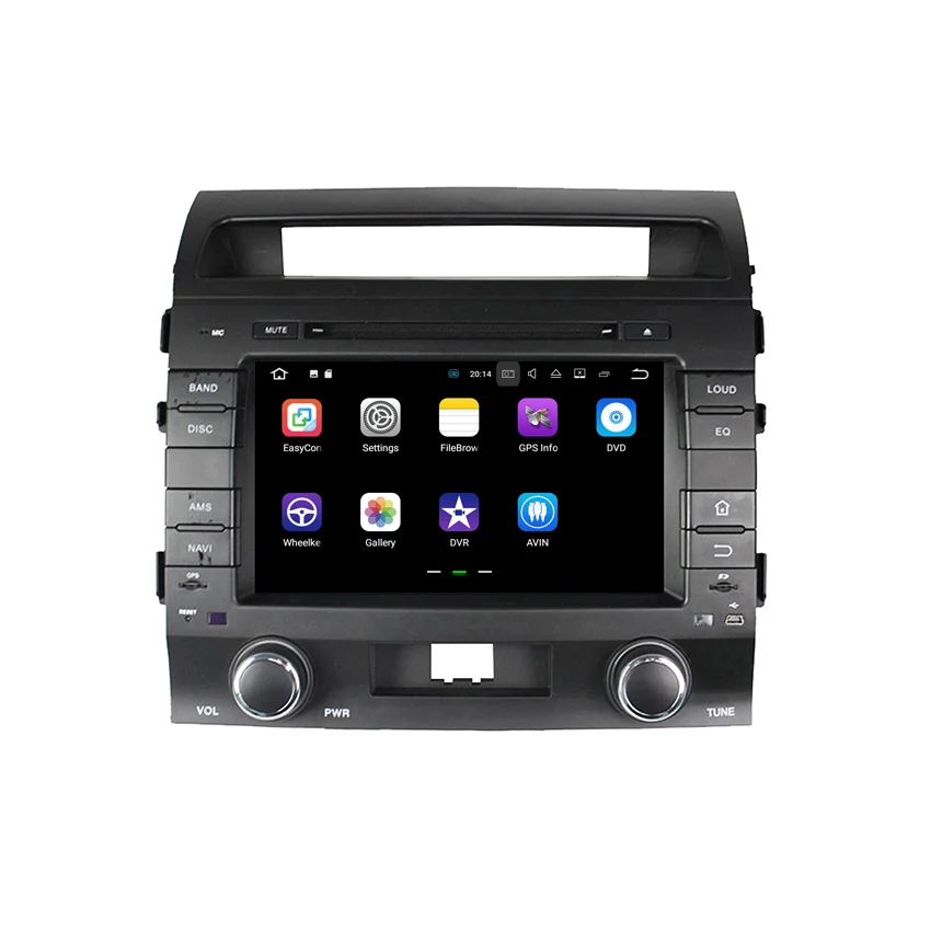 YESSUN Android для Toyota Land Cruiser 2008 ~ 2012 автомобильный навигатор GPS Аудио Видео Стерео