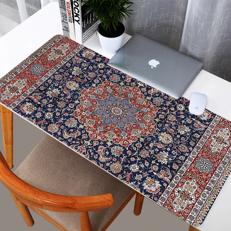 Beautiful Persian Rug Carpet Mouse Pad Gaming XL Custom Home HD New Mousepad XXL MousePads Soft Office Natural Rubber Table Mat