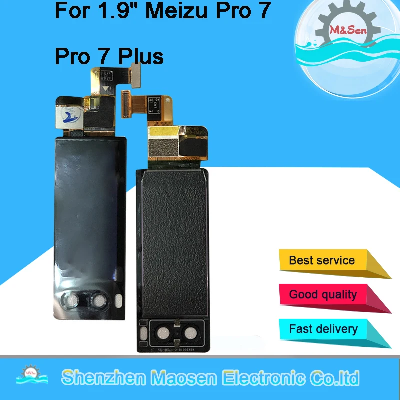 Оригинальный запасной экран M &amp Sen для Meizu Pro 7 ремонта Plus feneter задний + рамка камеры