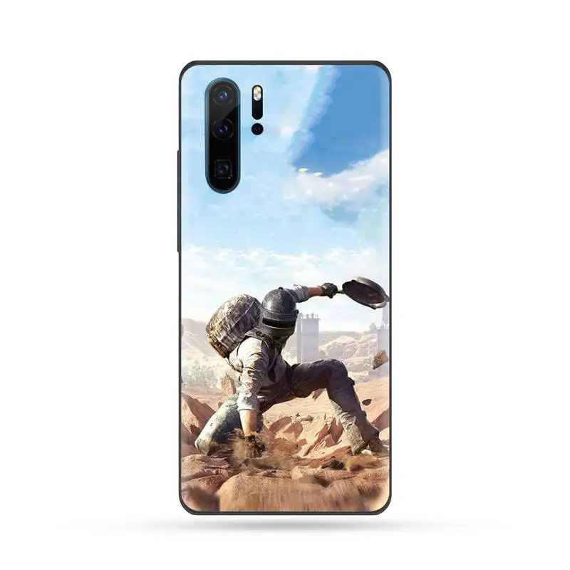 

PUBG Game Art Phone Case For Huawei Mate 9 10 20 Pro lite 20x nova 3e P10 plus P20 Pro Honor10 lite