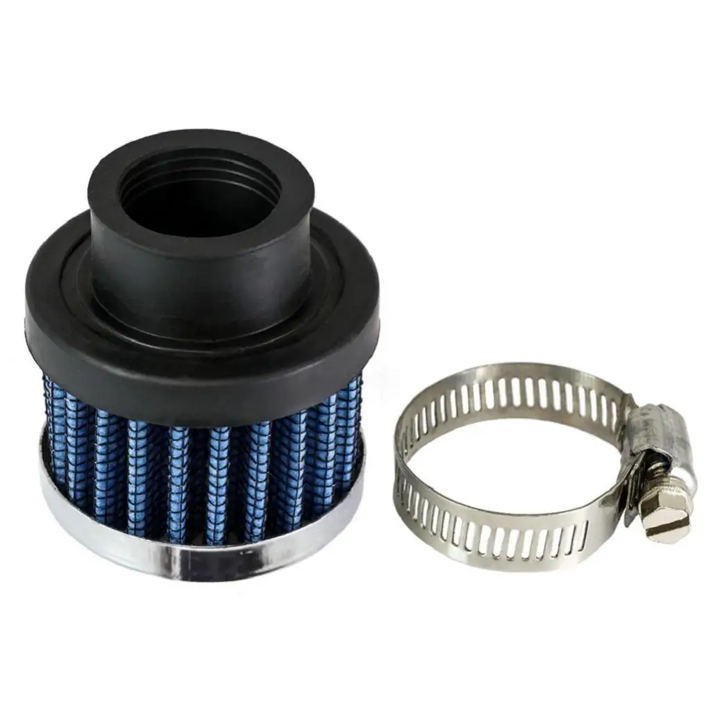 Blue 25mm Car Cold Air Intake Filter Cleaner Direct Replacement | Intakes Parts