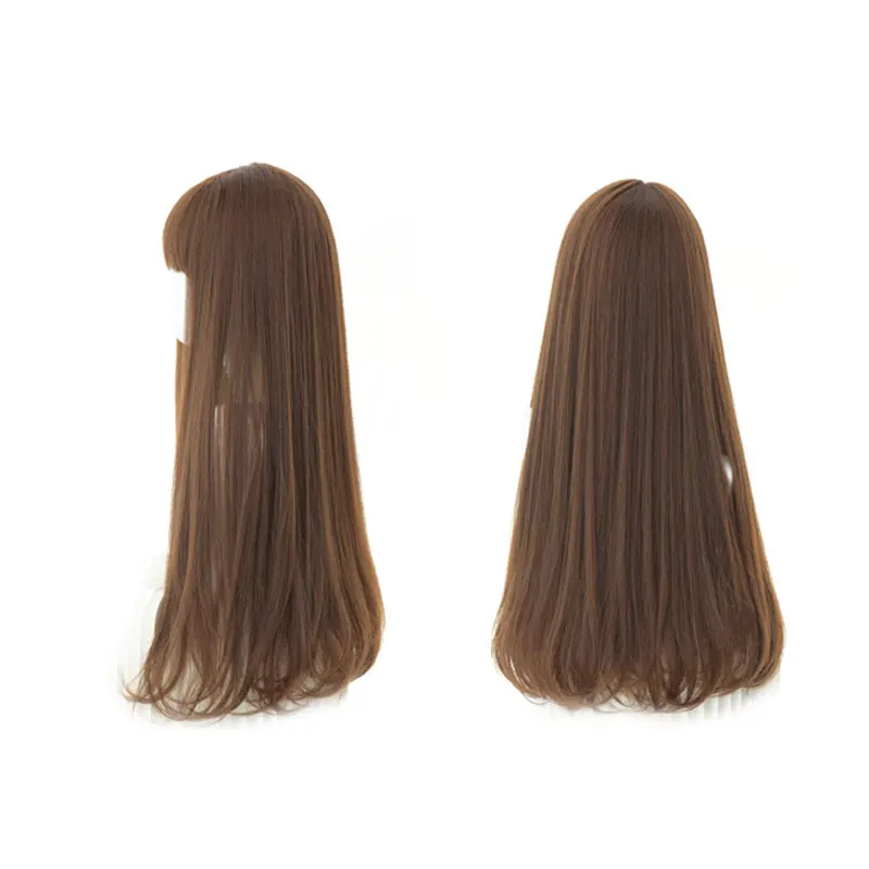 DM COS ролевые игры матовый высокотемпературный Шелковый парик дамы длинный объем