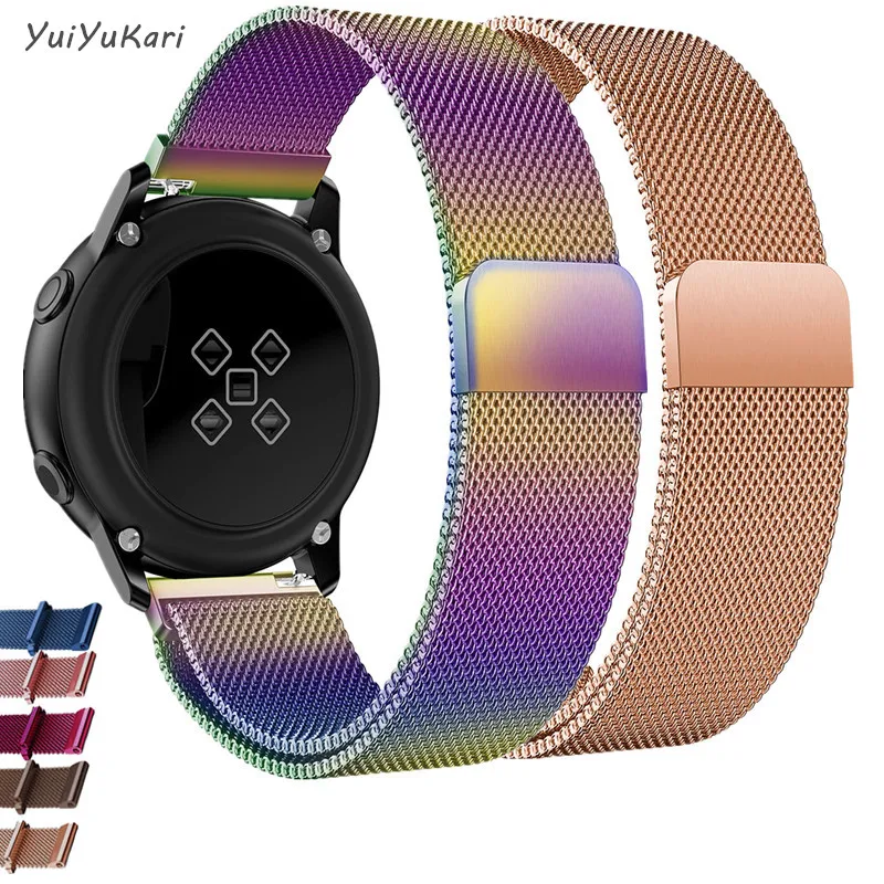 Galaxy Active 2 ремешок для samsung Galaxy Watch 46 мм 42 мм gear S3 20 мм 22 мм ремешок для часов huawei watch GT amazfit Bip/Gtr 47 мм ремешок