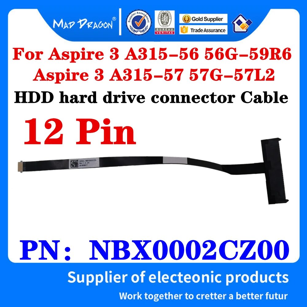 Новый оригинальный NBX0002CZ00 для ноутбука Acer Aspire 3 A315 56 56G 59R6 57 57G 57L2 ноутбук адаптер