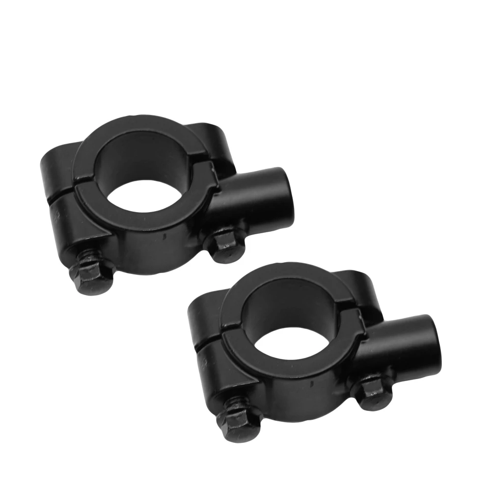10 мм 7/8 "на руль мотоцикла или зеркало черного цвета с креплением для Kawasaki Ninja ZX14