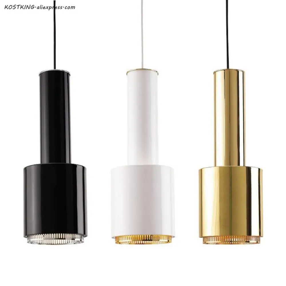 1 Head Nordic Artek Plated Metal Led E27 Pendant Light H44cm Painted Dining Room Hanging Lamp 4 Colors | Лампы и освещение