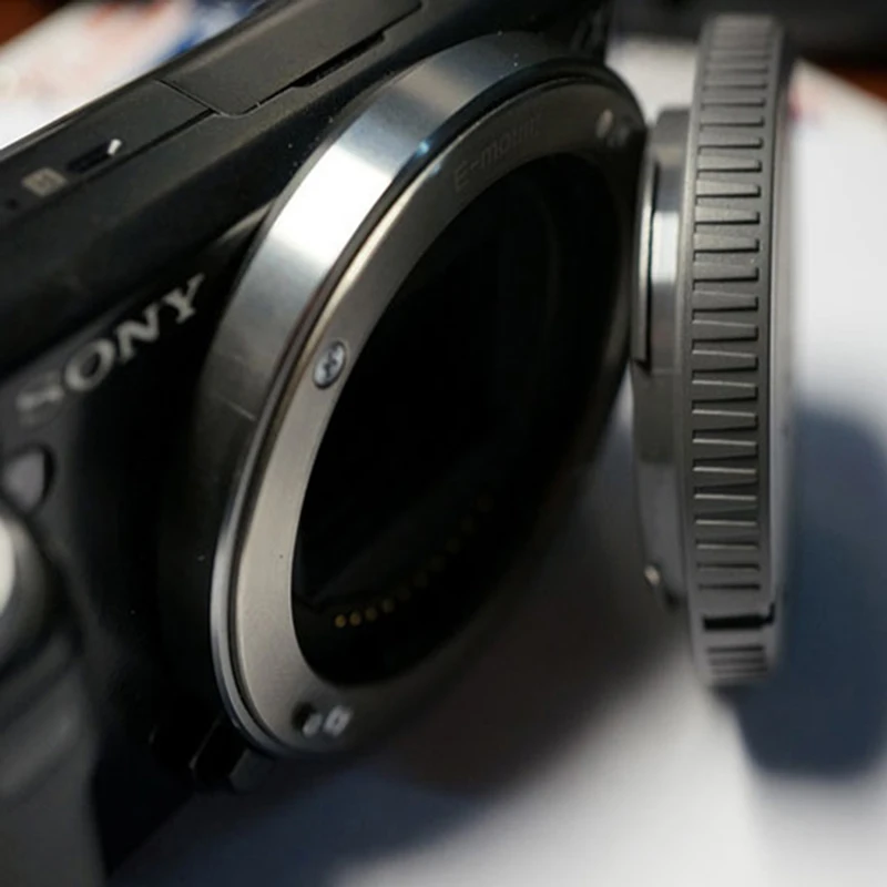 Задняя крышка объектива/крышка + Крышка корпуса камеры для sony E mount NEXC3/5/5N/6/7 A7 A7II A7s