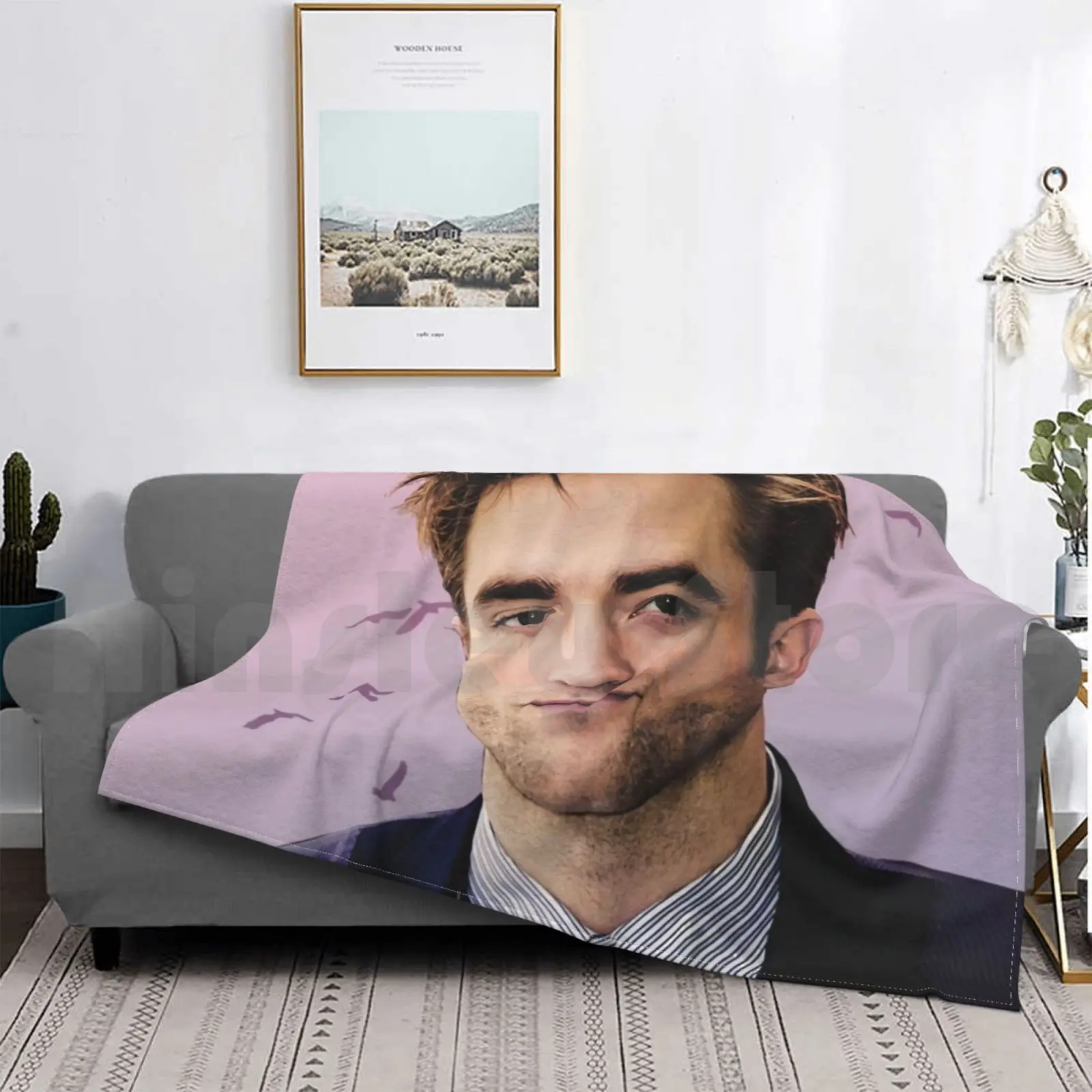 Мужские обложки Роберт журнал одеяло Модный на заказ лиhgthouse Rpatz Willem Dafoe Сумерки