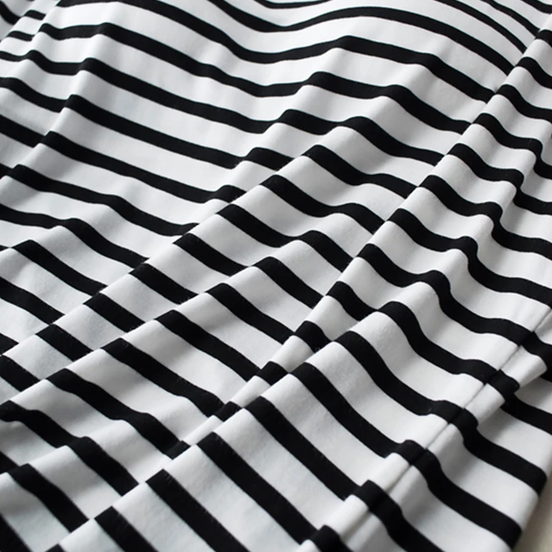 Женский бюстгальтер с подкладкой свободный коротким рукавом в полоску из модала