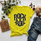 Футболка MUMOU в стиле рок-н-ролл женская, забавный Топ, модная уличная одежда в стиле Харадзюку, футболка унисекс, креативный Топ