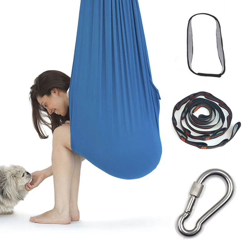 

Therapy Swing Hammock for Autism ADHD ADD Therapy Cuddle Up Sensory Child Therapy Elastic Parcel Steady Seat Swing Kids