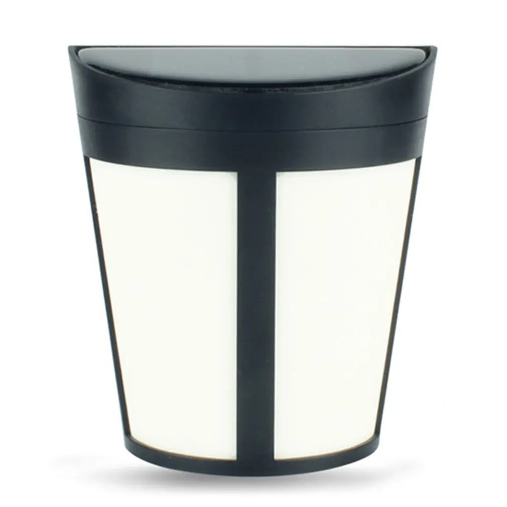 

Solar Wall Lamp 6LED European Style Environmental Round Barrel Wall Lamp Outdoor Garden Garden Lamp Lighting Fence Lamp