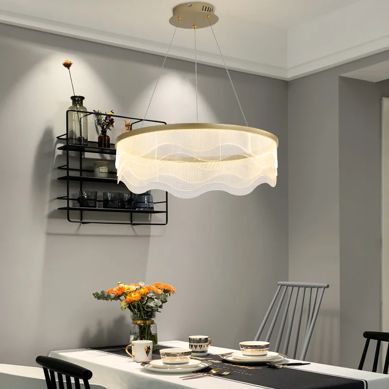 Современный круглый золотой люстра светильник ing светодиодный подвесной для