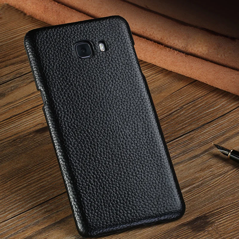 Luxury Flip Phone Case For Samsung Galaxy S6 S7 edge S8 S9 Plus litchiTexture Cover Note 8 9 A5 A7 A8 J3 J5 J7 2017 | Мобильные