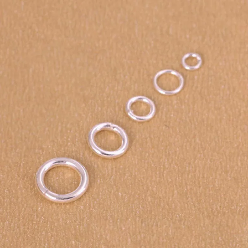 Компоненты для изготовления ювелирных изделий из настоящего чистого серебра 925