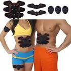 Ems стимулятор мышц живота, тренажер для бедер, фитнес-стимулятор ягодиц, Электрический Abs тренажер для похудения, набор стимуляторов