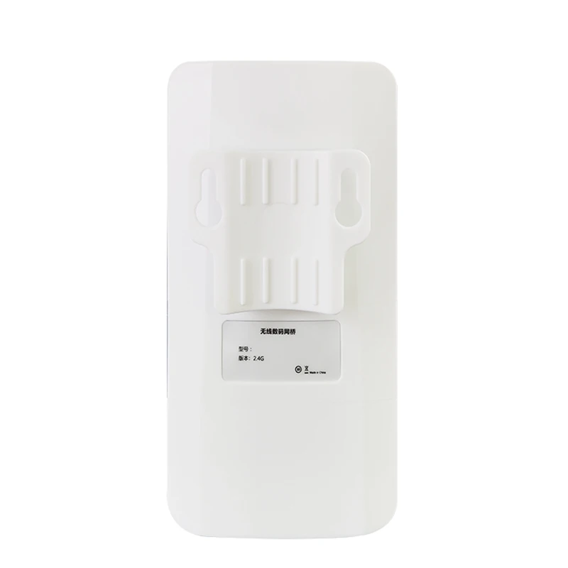 

Sailsky 2PCS 300Mbps Wireless CPE Outdoor Wireless Bridge Router Wifi Repeater No Setting with LED Display US Plug